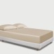 Online Beige 22 Momme Mulberry Silk Fitted Sheet UK