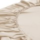 Online Beige 22 Momme Mulberry Silk Fitted Sheet UK