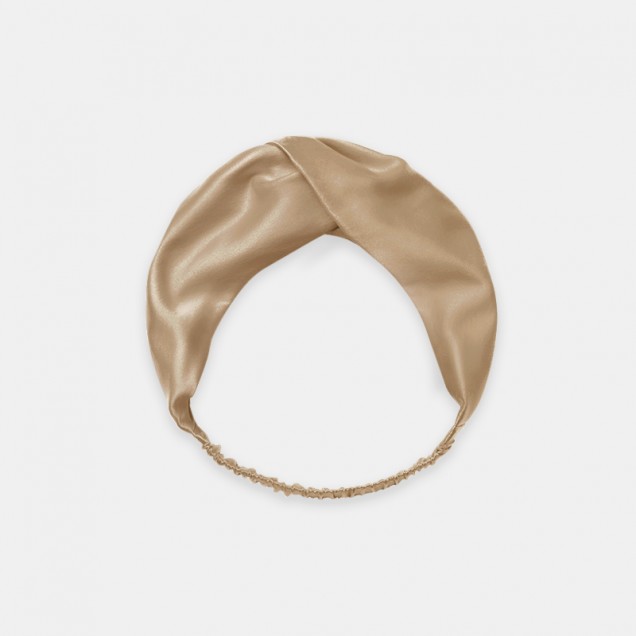 Online Beige Mulberry Silk Headband UK Online Beige Mulberry Silk Headband UK