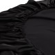Online Black 22 Momme Mulberry Silk Fitted Sheet UK