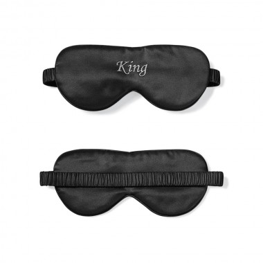 Online Black King Silk Sleep Mask UK