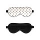 Online Black & White Heart Silk Sleep Mask UK Online Black & White Heart Silk Sleep Mask UK