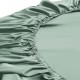 Online Celadon Green 22 Momme Mulberry Silk Fitted Sheet UK