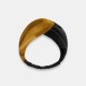 Online Gold & Black Mulberry Silk Headband UK Online Gold & Black Mulberry Silk Headband UK