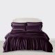 Online Grape 3 PCS 22 Momme Mulberry Silk Duvet Cover Set UK Online Grape 3 PCS 22 Momme Mulberry Silk Duvet Cover Set UK