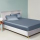 Online Misty Blue 22 Momme Mulberry Silk Sheet Set UK