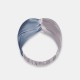 Online Misty Blue & Silver Mulberry Silk Headband UK Online Misty Blue & Silver Mulberry Silk Headband UK