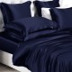 Online Navy 22 Momme Mulberry Silk Duvet Cover UK