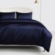 Online Navy 22 Momme Mulberry Silk Duvet Cover UK