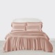 Online Pearl Pink 3 PCS 22 Momme Mulberry Silk Duvet Cover Set UK Online Pearl Pink 3 PCS 22 Momme Mulberry Silk Duvet Cover Set UK