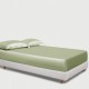 Online Sage Green 22 Momme Mulberry Silk Fitted Sheet UK Online Sage Green 22 Momme Mulberry Silk Fitted Sheet UK