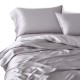Online Silver 3 PCS 22 Momme Mulberry Silk Duvet Cover Set UK Online Silver 3 PCS 22 Momme Mulberry Silk Duvet Cover Set UK