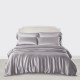 Online Silver 3 PCS 22 Momme Mulberry Silk Duvet Cover Set UK Online Silver 3 PCS 22 Momme Mulberry Silk Duvet Cover Set UK