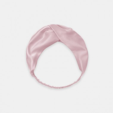 Online Suede Rose Mulberry Silk Headband UK
