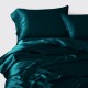 Online Teal 3 PCS 22 Momme Mulberry Silk Duvet Cover Set UK Online Teal 3 PCS 22 Momme Mulberry Silk Duvet Cover Set UK