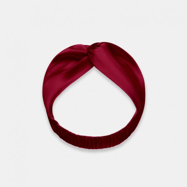 Online Wine Mulberry Silk Headband UK Online Wine Mulberry Silk Headband UK